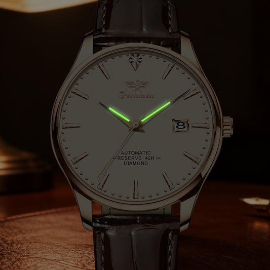 Ferhmen 500‑1 Men's Rose Gold Quartz Watch
