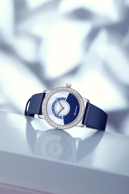 Ferhmen 6008 Women's Minimalist Light Luxury Sapphire Quartz Watch