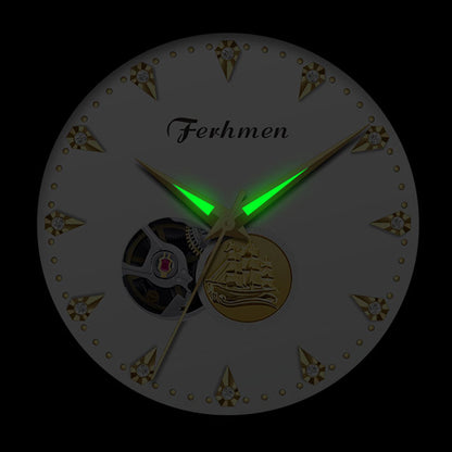 Ferhmen 8080 Men's Mechanical Tourbillon Watch